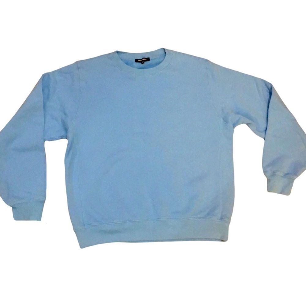 Madhappy SMALL men’s Light Blue Thick Knit Jersey LVMH Sweater • Org $ 110